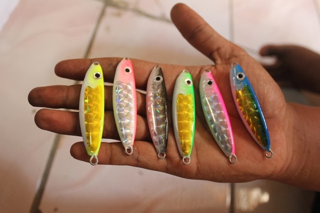 Menyulap timah pemberat menjadi micro jig atau spoon