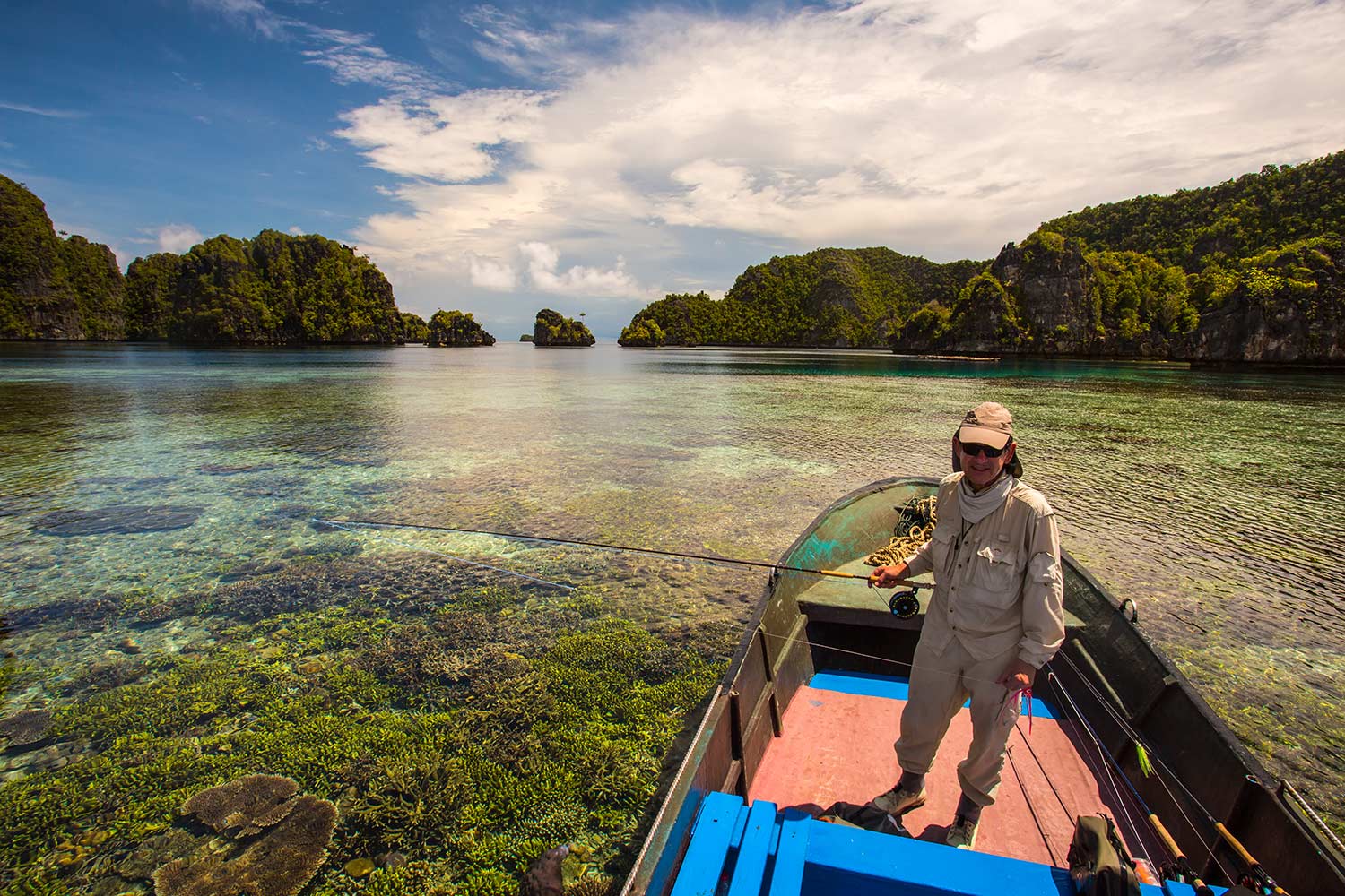 Tantangan monster predator di Raja Ampat