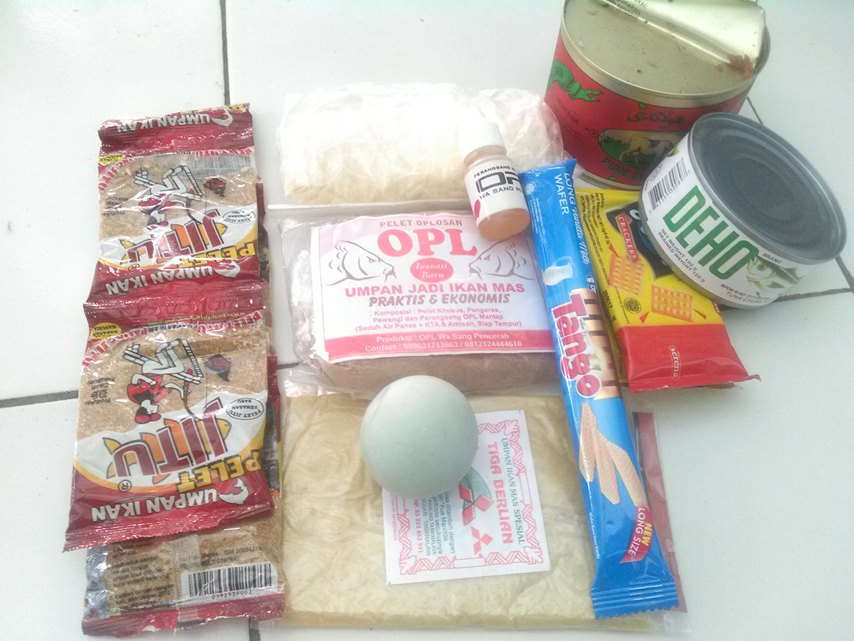 Umpan Putih Ikan Mas